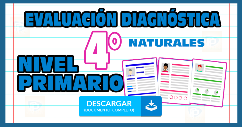 Evaluación Diagnóstica Nivel Primario 2019-2020 1°, 2°, 3°, 4°, 5°, 6° grado primaria