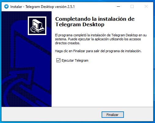 Telegram instalar en computador 