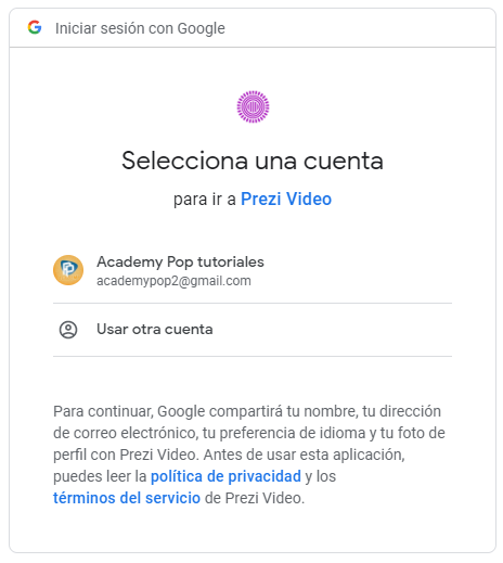 Crear un video con Prezi Video en Google Drive y publicarlo en Classroom