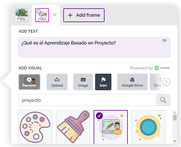 Crear un video con Prezi Video en Google Drive y publicarlo en Classroom