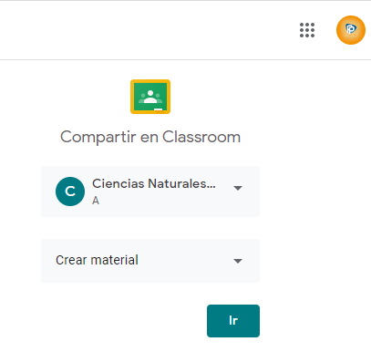 Crear un video con Prezi Video en Google Drive y publicarlo en Classroom