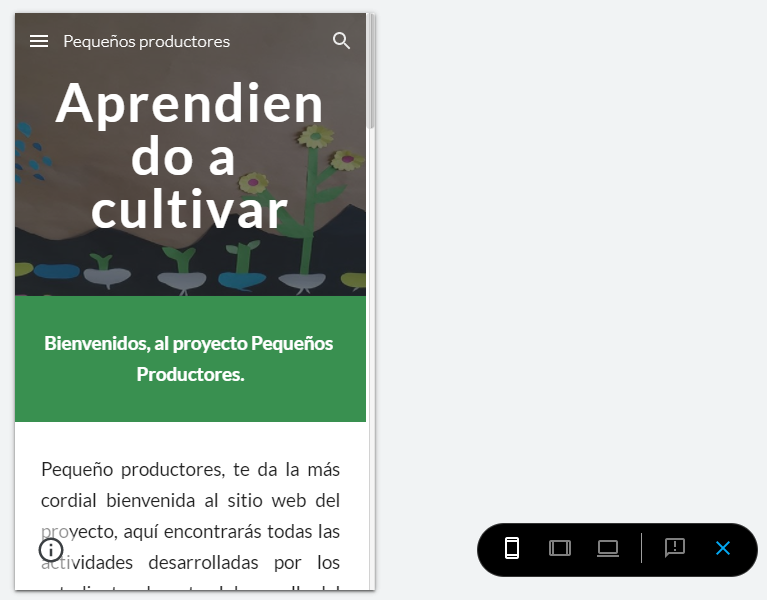 cómo crear una web para un ABP o aprendizaje basado en proyecto paso a paso.