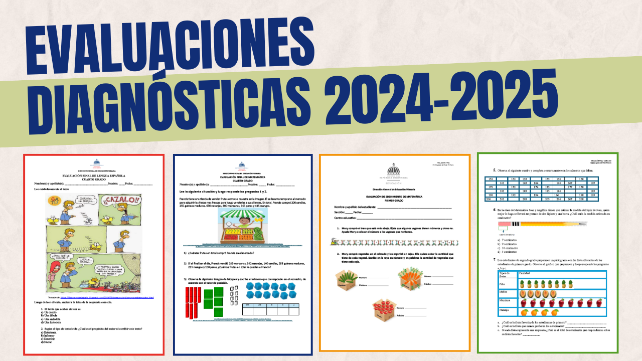 Evaluación Diagnóstica 2024 2025 De Segundo Grado Primaria Lengua Española 