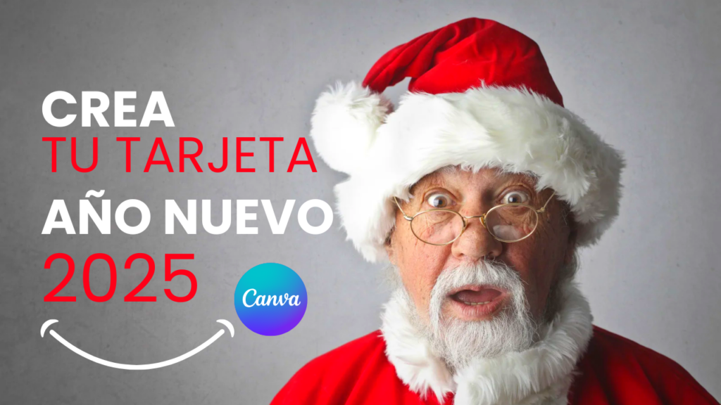 Crea Impresionantes Tarjetas de Año Nuevo con Canva Gratis